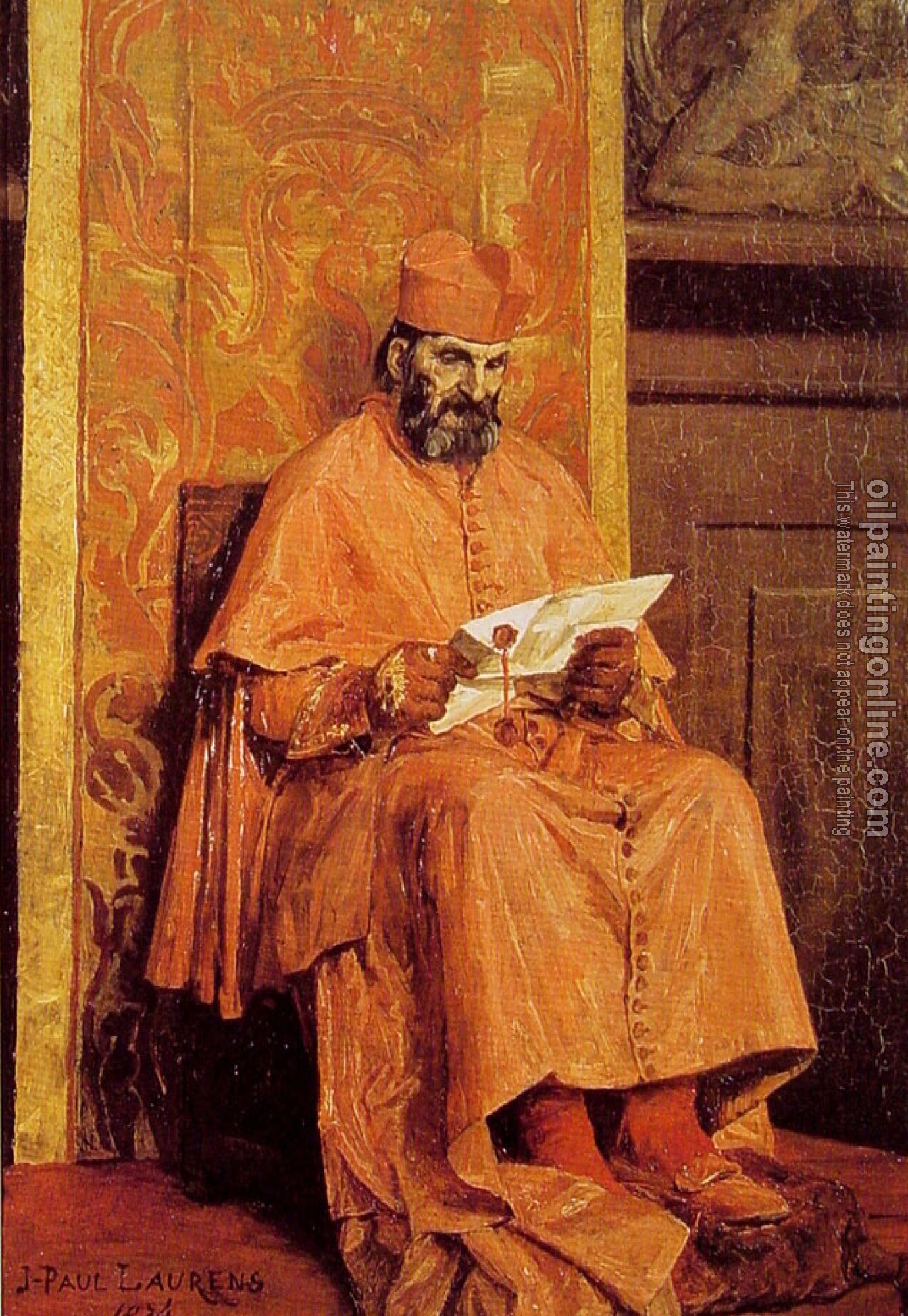 Jean-Paul Laurens - Le Cardinal